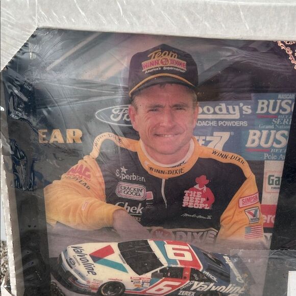 NASCAR Mark Martin Memorabilia Set with Clock and Car Model - Picture 2 of 9